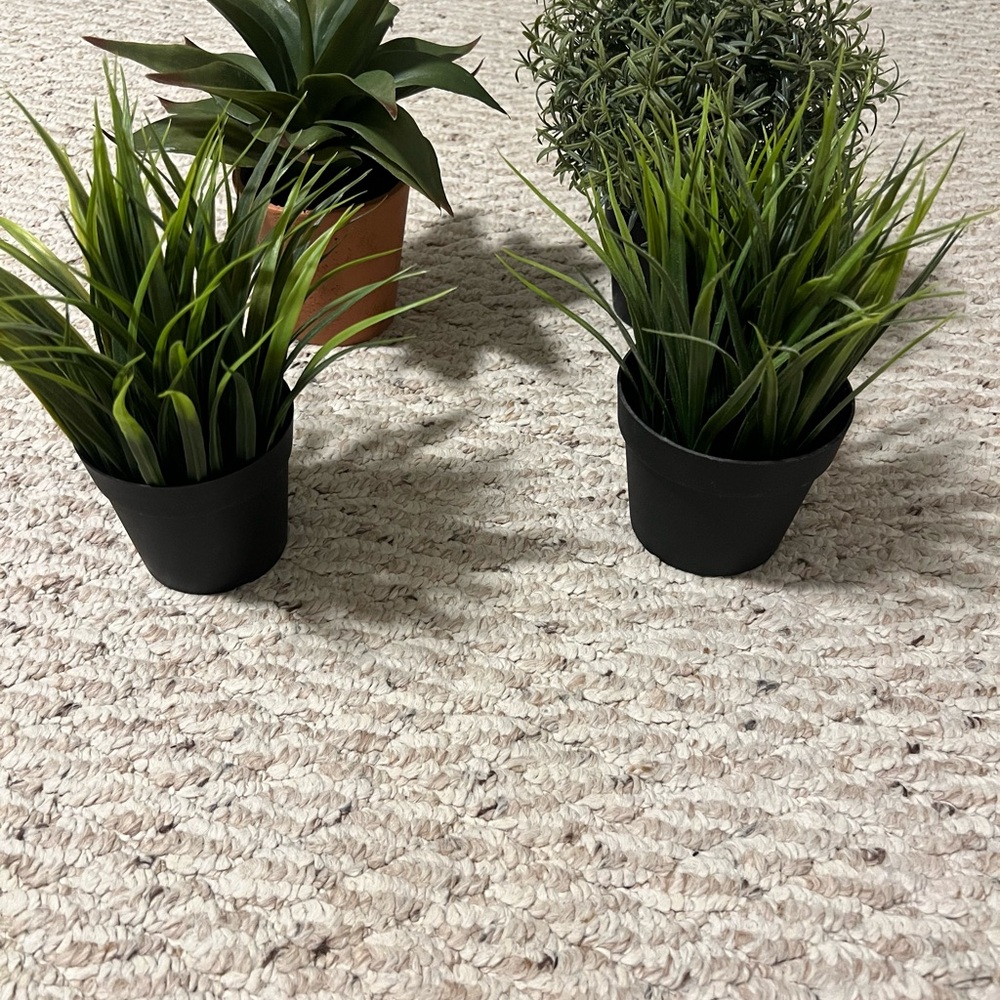 Artificial Greenery Set of 4 | Faux Plants 🪴